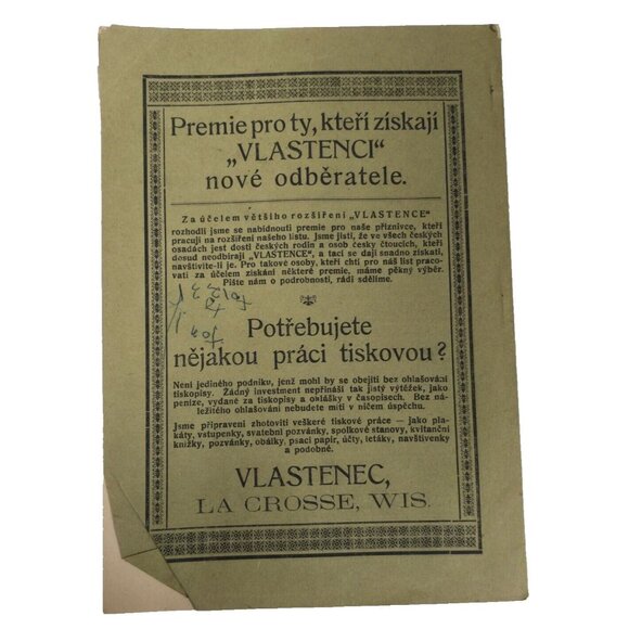 1924 Kalendar Svato-Varlavsky Bohemian Czech Catholic Church Religious Annual - Picture 5 of 6